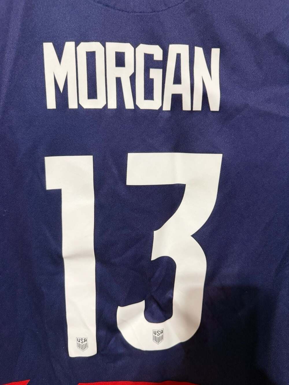 Nike USWNT 2021-22 Away Jersey Alex Morgan #13 - Picture 10 of 10
